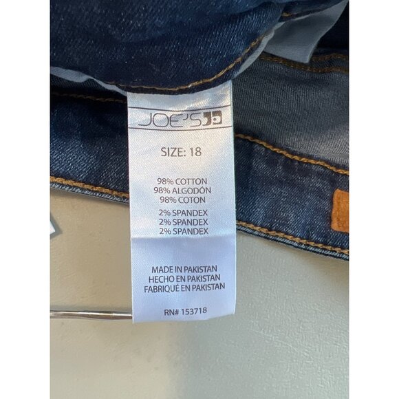 Joes The Brixton Straight Narrow Jean Size 18 Distressed Medium Vintage Blue NEW - Picture 9 of 13